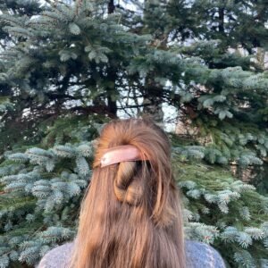 Mellem Agnes Hårspænde 35 x 100 mm Kobber