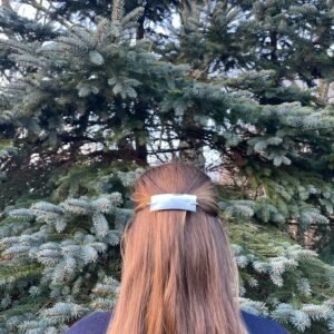 Mindste Laura Hårspænde 30 x 80 mm 925s Sølv