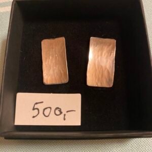 Mindre Ørenstikker 12 x 24 mm 925s Sølv