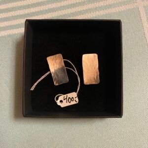 Små Ørenstikker 10 x 20 mm 925s Sølv