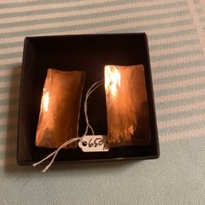 Store Ørenstikker 20 x 40 mm Kobber